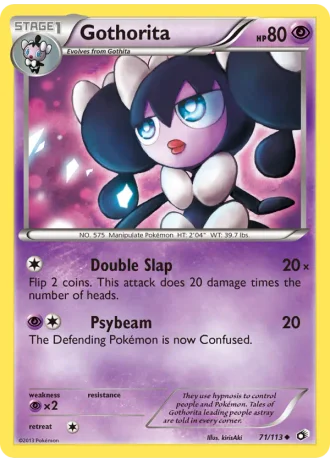 Gothorita #71/113 — Legendary Treasures