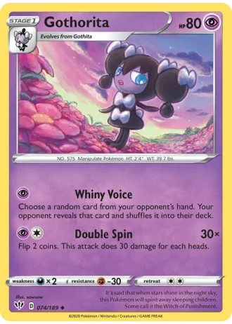 Gothorita #74/189 — Darkness Ablaze