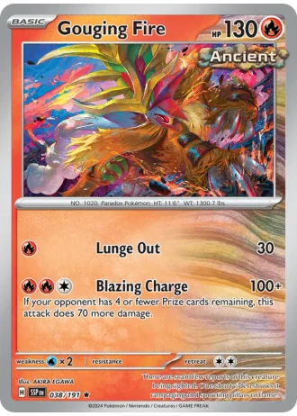 Gouging Fire #038/191 — Surging Sparks