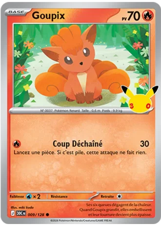Goupix #009/128 — 30e Anniversaire