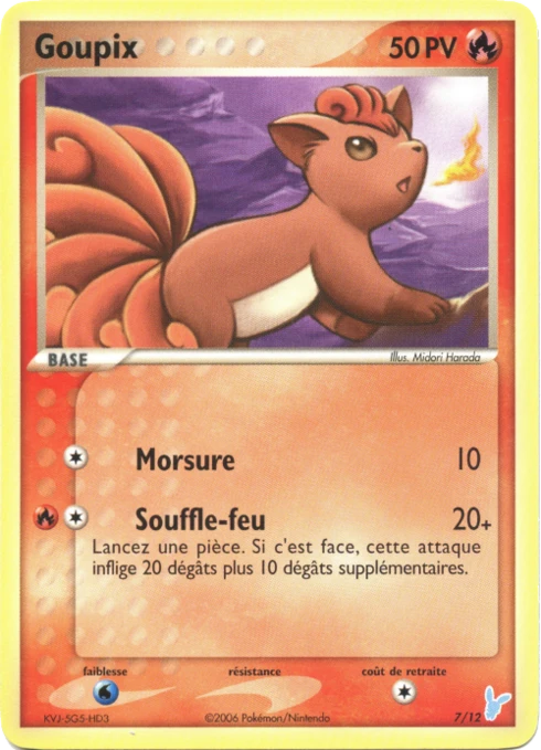 Goupix #7 — EX Kit dresseur (Négapi)