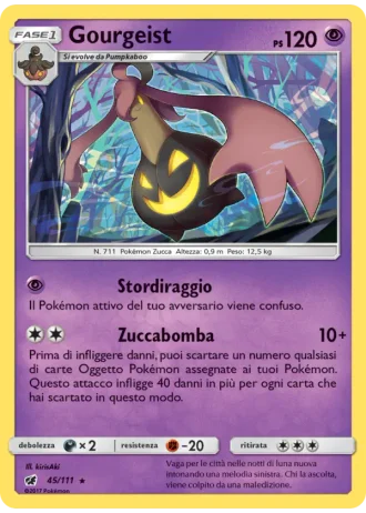 Gourgeist #45/111 — Invasione Scarlatta