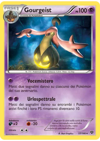 Gourgeist #57/146 — XY