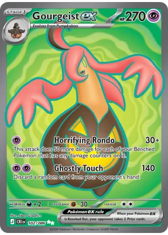 Gourgeist ex #102/86 — Chaos Rising