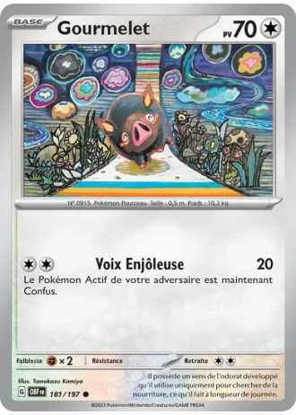 Gourmelet #181/197 — Flammes Obsidiennes