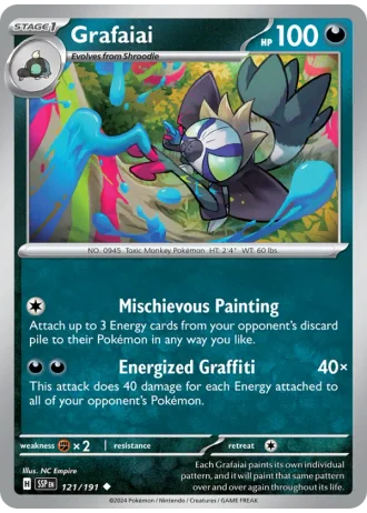 Grafaiai #121/191 — Surging Sparks