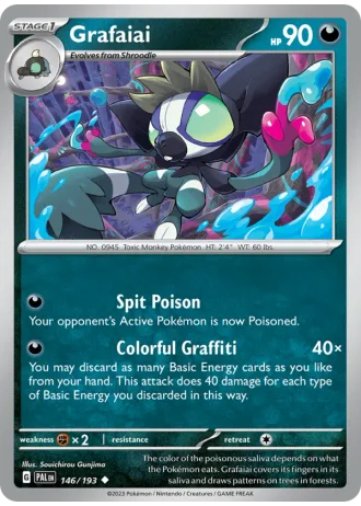 Grafaiai #146/193 — Paldea Evolved