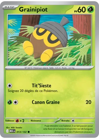 Grainipiot #013/132 — Méga-Évolution
