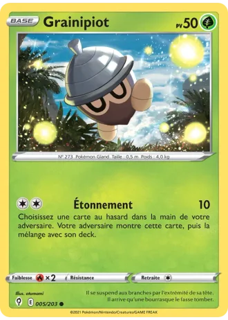Grainipiot #5/203 — Évolution Céleste