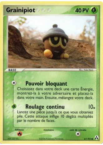Grainipiot #61/92 — EX Créateurs de légendes