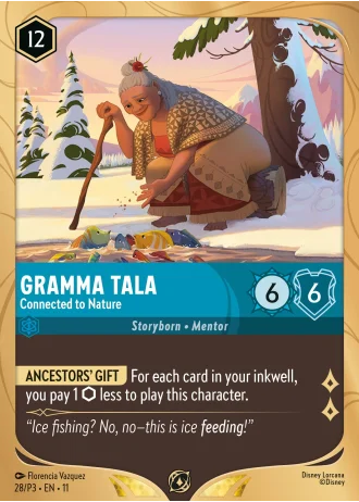 Gramma Tala - Connected to Nature #28/204 — Winterspell