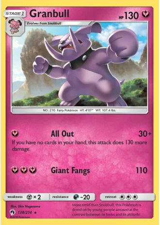 Granbull #138 — Lost Thunder