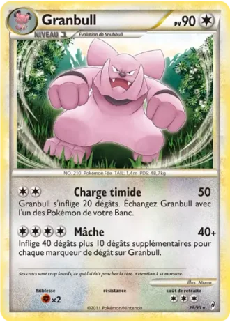 Granbull #26/95 — L'appel des Légendes