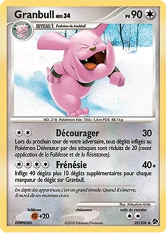 Granbull #39/106 — Duels au Sommets
