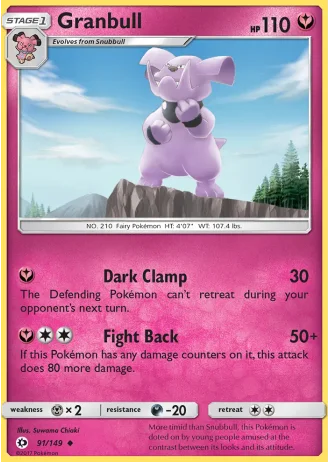 Granbull #91 — Sun & Moon