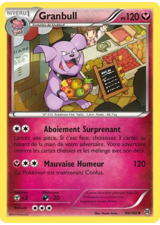 Granbull #99/162 — Impulsion Turbo