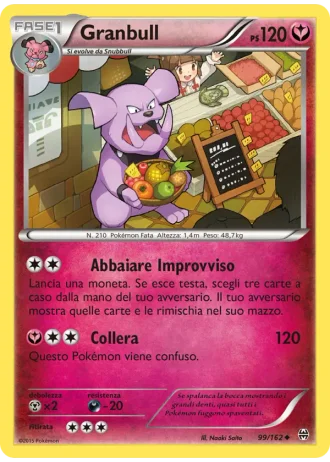Granbull #99/162 — Turbo Blitz