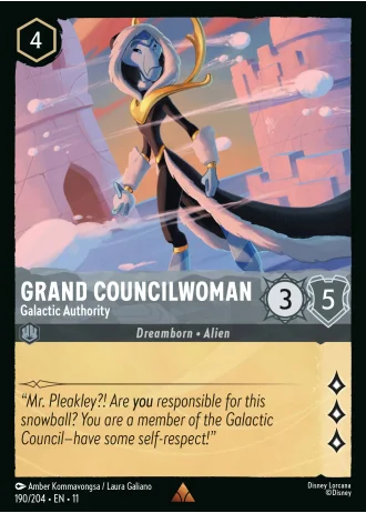 Grand Councilwoman - Galactic Authority #190/204 — Winterspell