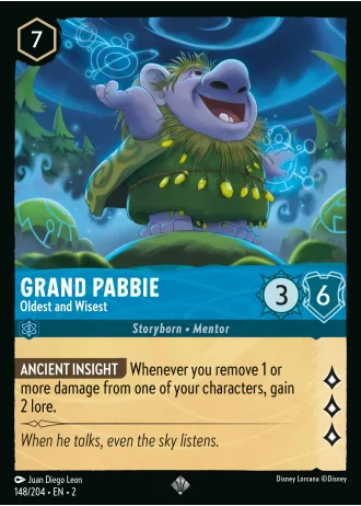 Grand Pabbie - Oldest and Wisest #148/204 — Rise of the Floodborn