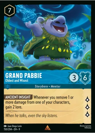 Grand Pabbie - Oldest and Wisest #150/204 — Fabled
