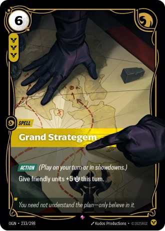 Grand Strategem #233/298 — Origins