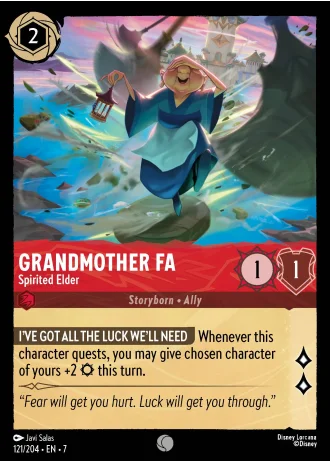 Grandmother Fa - Spirited Elder #121/204 — Archazia's Island