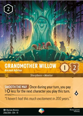 Grandmother Willow - Ancient Advisor #206/204 — Winterspell