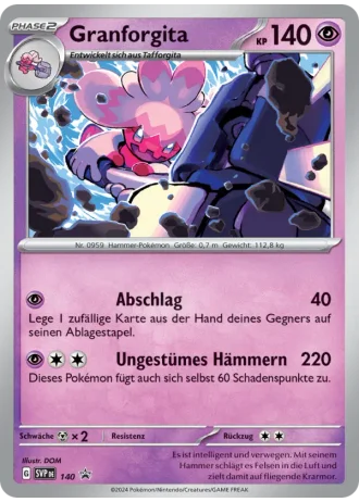 Granforgita #140 — Karmesin & Purpur Promos