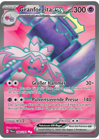 Granforgita ex #240/193 — Entwicklungen in Paldea