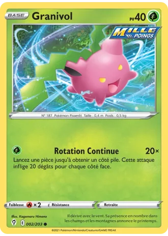 Granivol #2/203 — Évolution Céleste