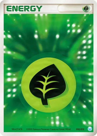 Grass Energy #10/15 — Gift Box Mew • Lucario: Crawdaunt Quarter Deck