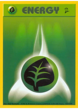 Grass Energy #127/130 — Base Set 2