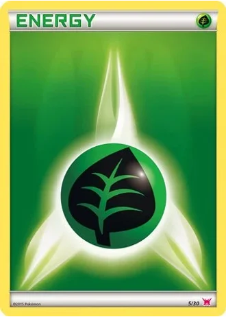 Grass Energy #5/30 — XY trainer Kit (Latias)