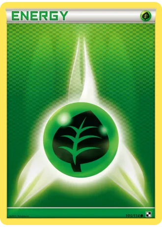 Grass Energy (League Crosshatch September 2011) #105/114 — Black & White