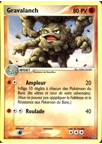Gravalanch #30/97 — EX Dragon