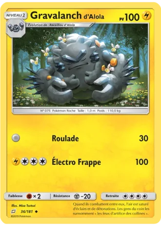 Gravalanch d’Alola #36/181 — Duo de Choc