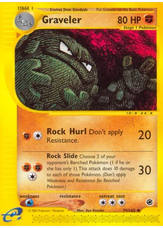 Graveler #79/165 — Expedition Set Base