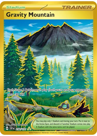 Gravity Mountain #250/191 — Surging Sparks