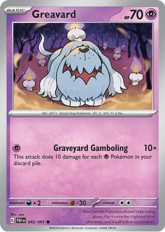 Greavard #042/091 — Trick or Trade 2024