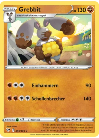 Grebbit #96/189 — Flammende Finsternis
