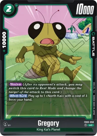 Gregory  FB03-058 — Raging Roar (FB03)