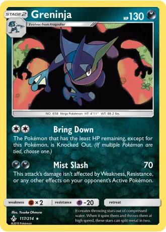 Greninja #117 — Unbroken Bonds