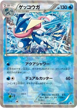 Greninja #209/XY-P — XY Promos