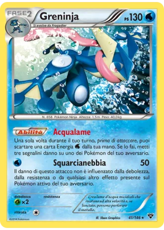 Greninja #41/146 — XY