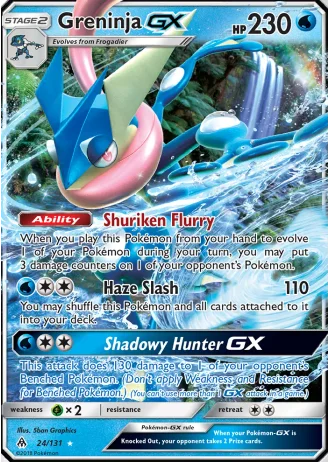 Greninja GX #24/131 — Forbidden Light