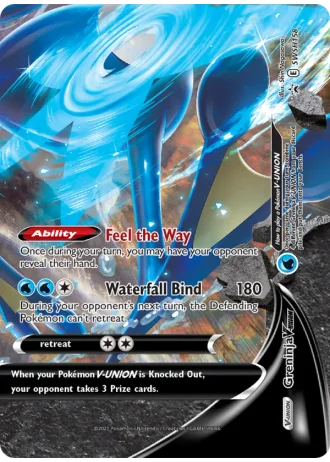Greninja V UNION SWSH158 — Sword & Shield Promos