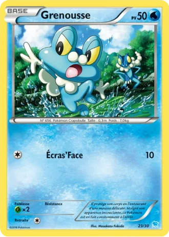 Grenousse #23 — XY Kit du dresseur (Suicune)