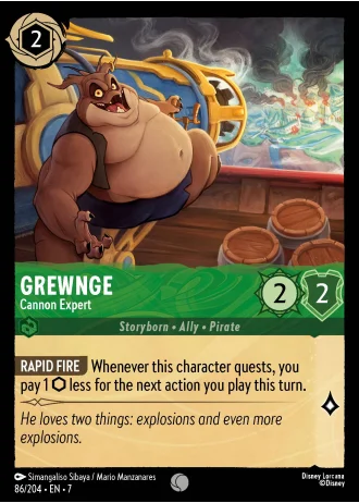Grewnge - Cannon Expert #86/204 — Archazia's Island