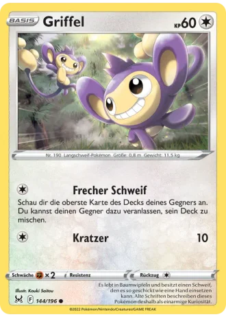 Griffel #144/196 — Verlorener Ursprung