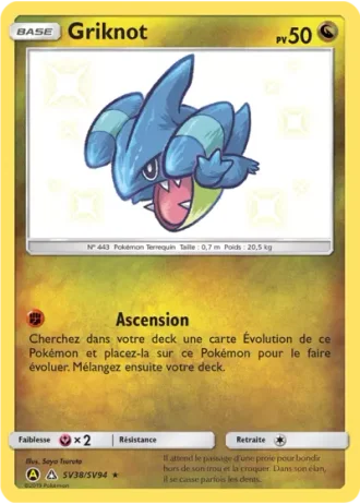 Griknot SV38/94 — Coffre Chromatique (Destinées Occultes)